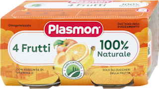 Omogeneizzato ai 4 frutti  Plasmon