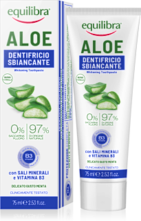 Dentifricio Aloe sbiancante equilibra