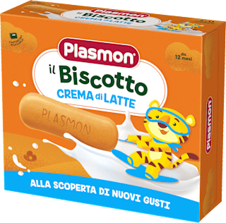 Biscuiți cu cremă de lapte Plasmon