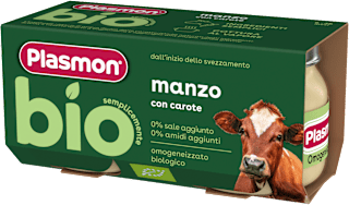 Omogeneizzato di manzo biologico  Plasmon