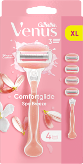 Dámsky holiaci strojček Comfortglide Spa Breeze + 4 náhradné holiace hlavice Gillette Venus