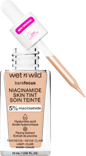 Bare Focus Niacinamide tonirani serum - 6089 Fair Beige wet n wild