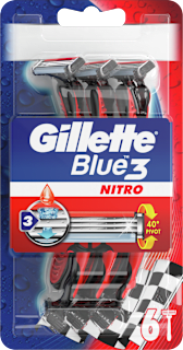 Blue 3 NITRO - brijači Gillette
