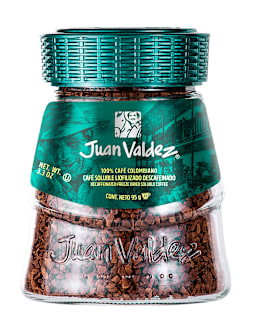 Cafea solubilă liofilizată decofeinizată Juan Valdez