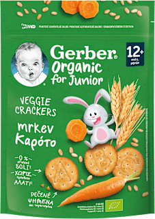 Organic krekry s mrkví Gerber Organic