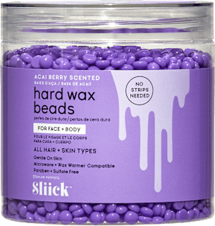 Enthaarungswachs hard wax beads Acai Berry Sliick