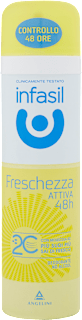 Deodorante spray Freschezza Attiva 48h infasil