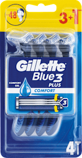 Pánske jednorazové holiace strojčeky Blue3 Plus Comfort Gillette