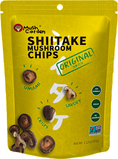 Čipsy Shiitake Mushroom Original Mush Garden