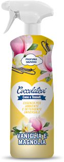 Essenza per ambienti e detergente universale - Vaniglia e magnolia Coccolatevi