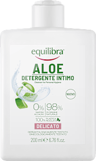 Detergente intimo delicato con aloe vera equilibra