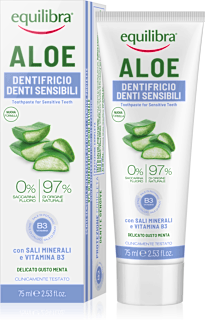 Dentifricio Aloe denti sensibili equilibra