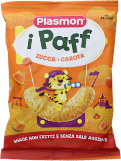 Paff con zucca e carota Plasmon