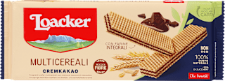 Integralni keksi s kremom od kakaa i čokolade Loacker