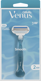 Venus Smooth rasoio da donna + 2 lamette Gillette Venus