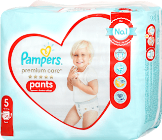 Гащички 5 (12-17 кг) Pampers Premium Care