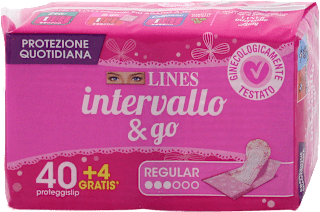 Intervallo & go Proteggislip Regular ripiegati LINES