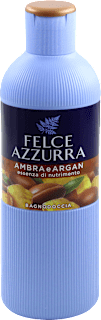 Bagnodoccia ambra e argan essenza di nutrimento FELCE AZZURRA