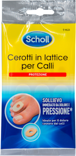 Cerotti in lattice per calli Scholl