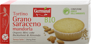 Tortino grano saraceno e mandorla BIO Germinal BIO