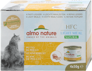 Cibo per gatti HFC Light Meal Natural con petto di pollo almo nature