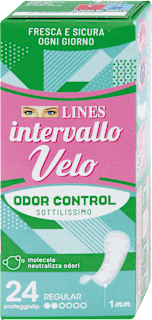 Proteggislip intervallo Velo ODOR CONTROL distesi LINES