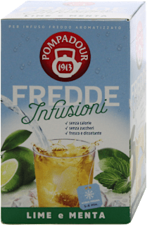 Fredde Infusioni lime e menta POMPADOUR