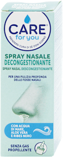 Spray nasale decongestionante Care for you