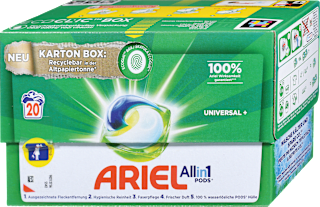 Kapsule za pranje perila UNIVERSAL + ARIEL