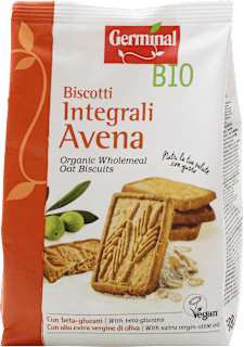 Biscotti integrali avena Germinal BIO