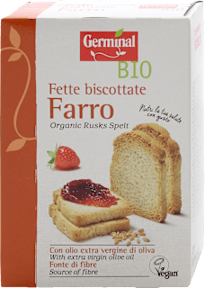Fette biscottate al farro BIO Germinal BIO