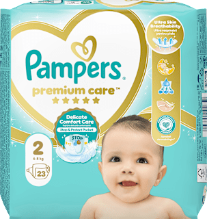 Scutece numărul 2 4-8 kg Pampers Premium Care