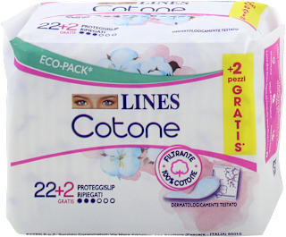 Proteggislip Cotone ripiegati LINES