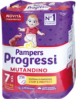 Pannolini Progressi Mutandino taglia 7 XXL (17+ kg) Pampers