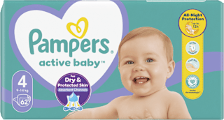 Pieluchy Active Baby 4 Pampers active baby