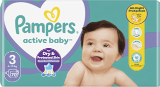 Pieluchy Active Baby 3 Pampers active baby