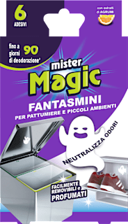 Fantasmini per pattumiere e piccoli ambienti MR.MAGIC