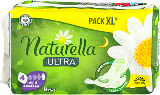 ULTRA 4 night, ciklusni ulošci Naturella