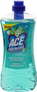Detergente pavimenti igienizzante talco e muschio bianco ACE