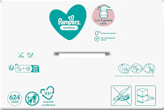 Feuchttücher sensitive Vorteilspack (12x52 St) Pampers