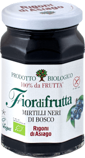 Eko voćni namaz od šumskih borovnica Fiordifrutta
