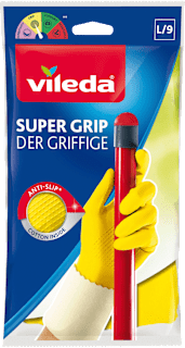 Haushaltshandschuhe Der Griffige Größe L (1 Paar) Vileda