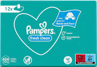 Feuchttücher fresh clean (12x52 St) Pampers