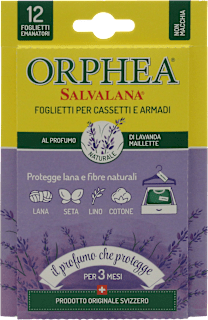 Salvalana - Foglietti per cassetti e armadi al profumo di lavanda Maillette ORPHEA