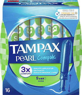 Tampony Compak Pearl Super  Tampax