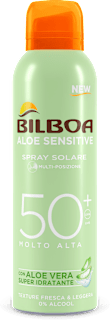 Spray solare Aloe Sensitive SPF50+ Bilboa