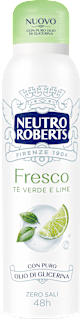 Dezodorans u spreju fresco - zeleni čaj i limeta NEUTRO ROBERTS
