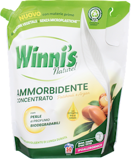 Ricarica ammorbidente concentrato patchouli e argan Winni´s Naturel