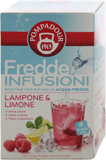 Fredde Infusioni lampone e limone POMPADOUR