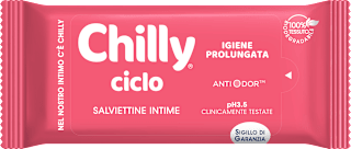 Salviette intime ciclo  Chilly